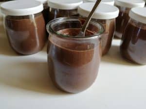 Recette des petits pots de crème au chocolat