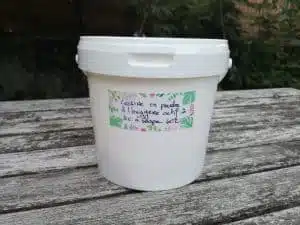 Faire sa lessive en poudre à l'oxygène actif