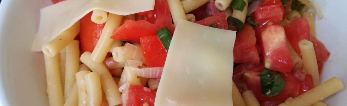 Recette des pâtes aux tomates fraîches