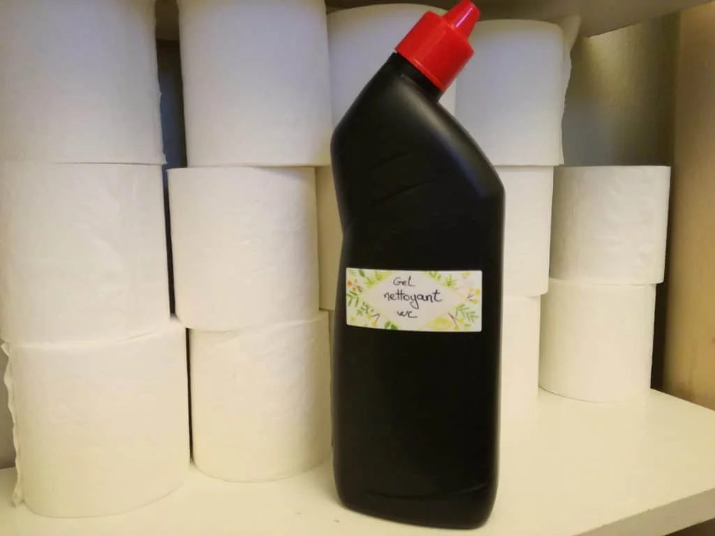 Faire son gel détartrant WC