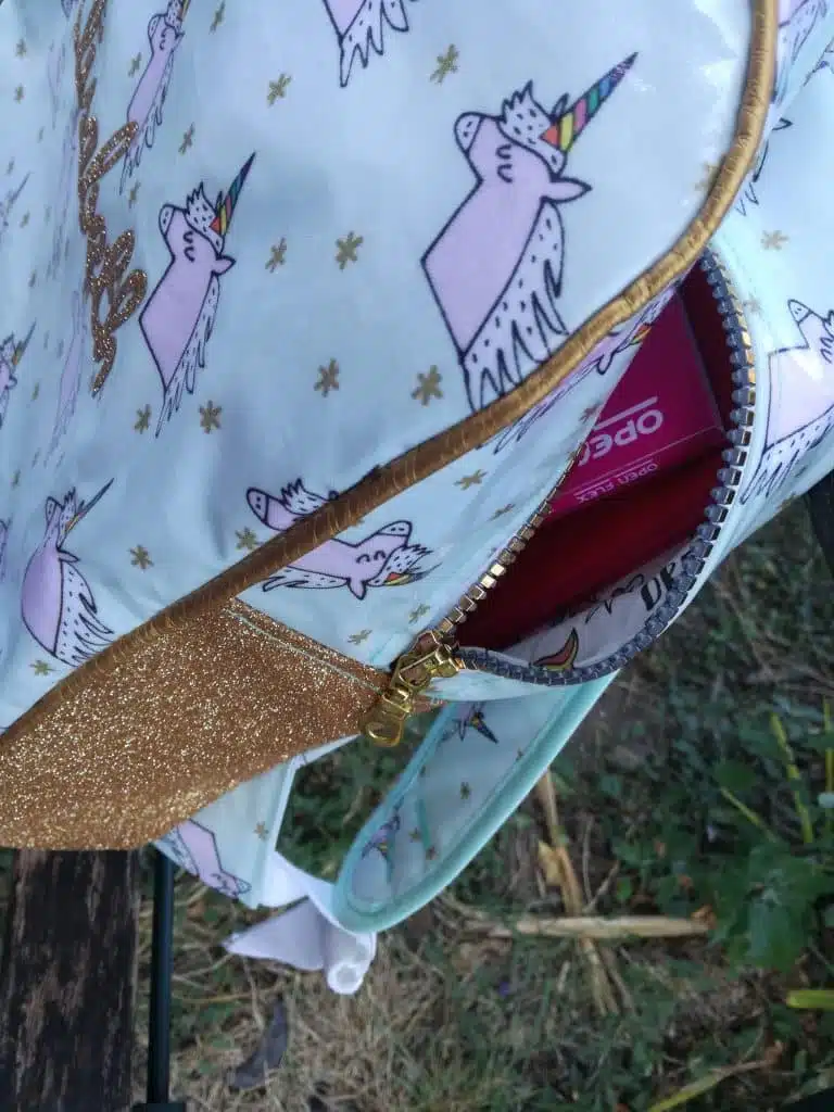 Tuto sac à dos pour la maternelle détail
