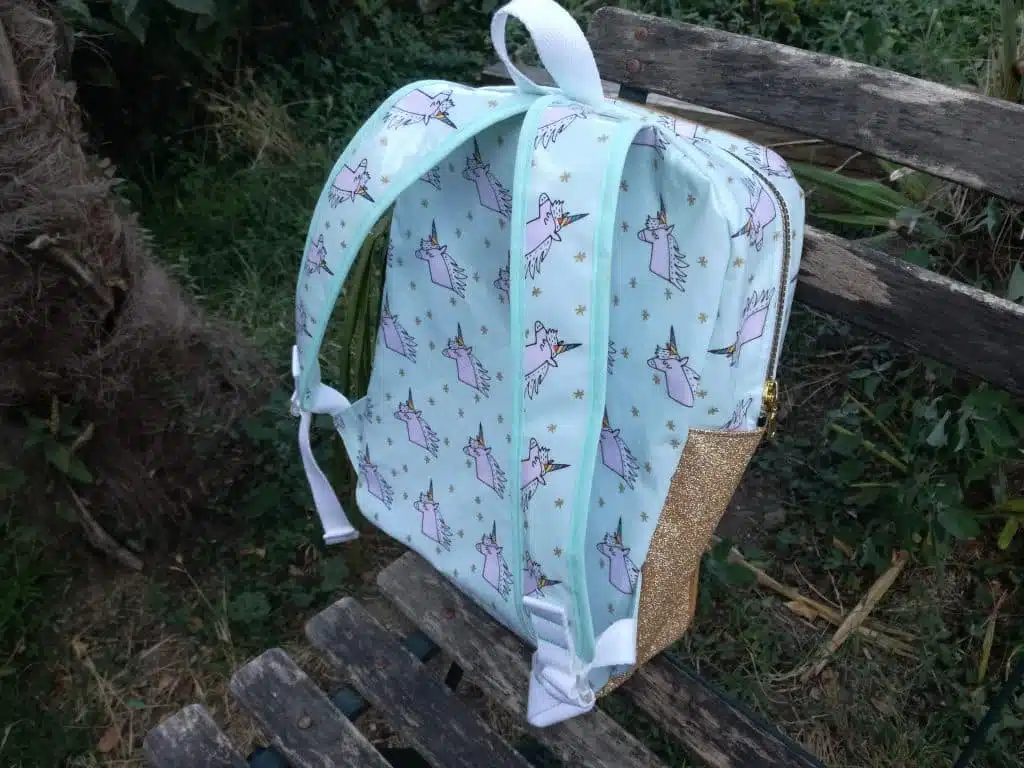 Tuto sac à dos pour la maternelle dos