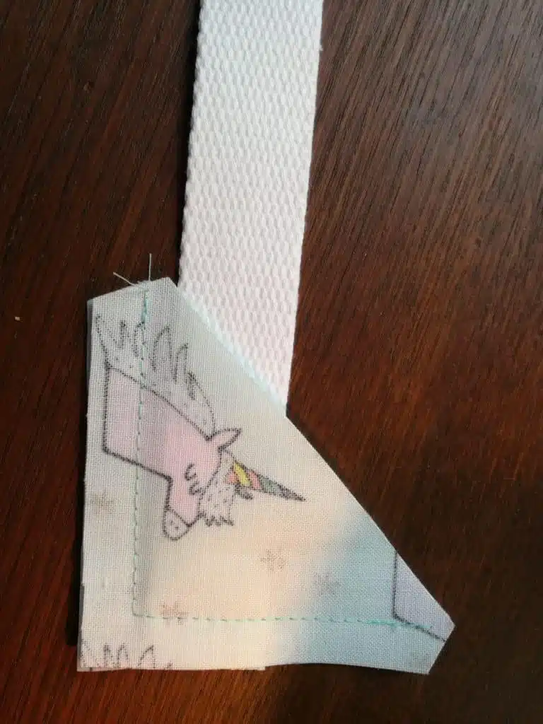 Tuto sac à dos pour la maternelle étape 9
