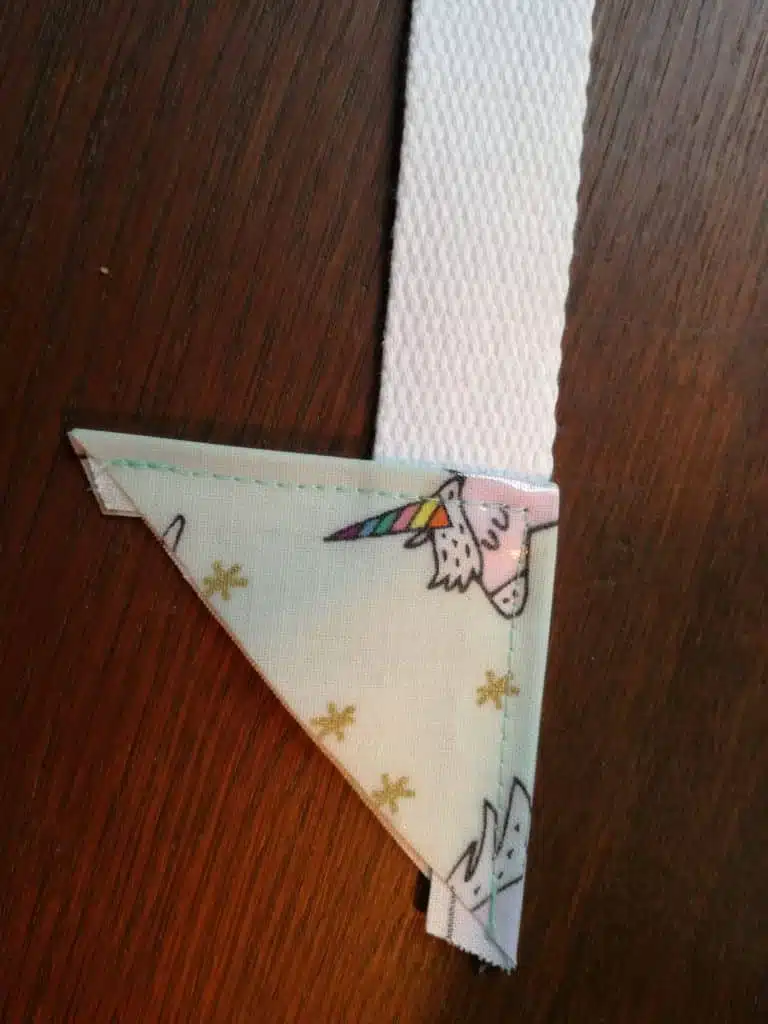 Tuto sac à dos pour la maternelle étape 10