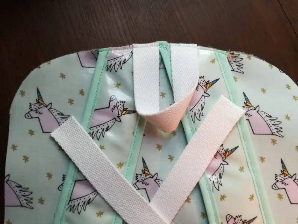 Tuto sac à dos pour la maternelle étape 11