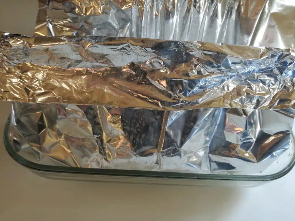 Papillote de colin et sa julienne de légumes : pliage des papillotes 2