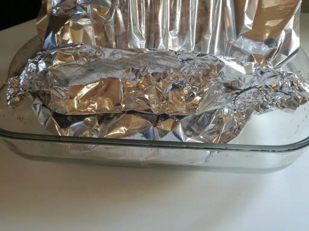 Papillote de colin et sa julienne de légumes : pliages de papillotes 3