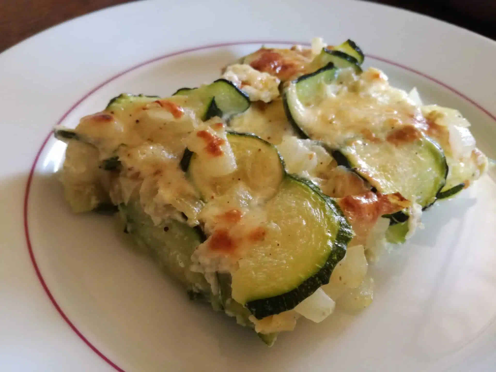 Recette du gratin de courgette