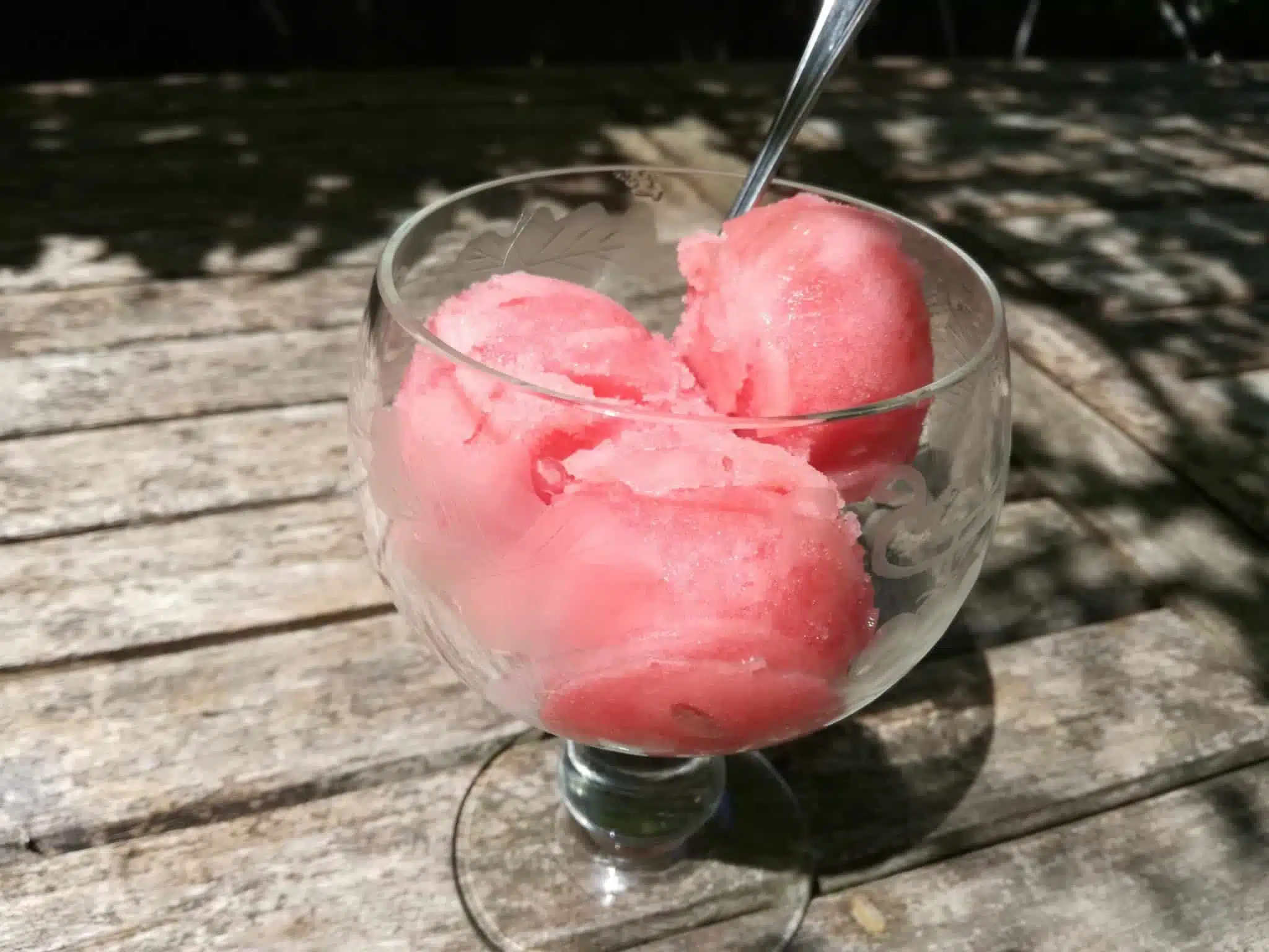 Recette du sorbet nectarine verveine - Le blog de Kline